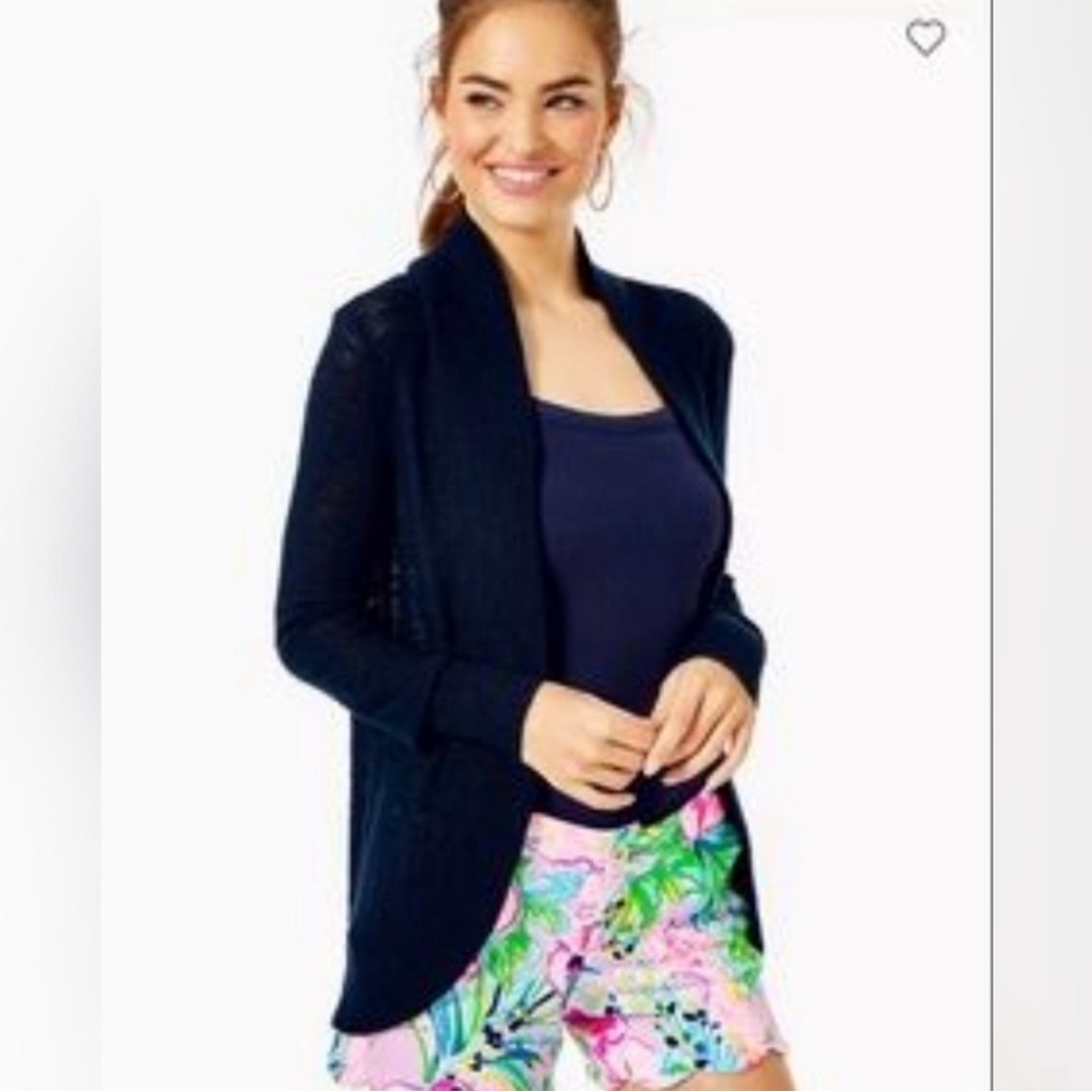 Lilly Pulitzer Navy Cardigan